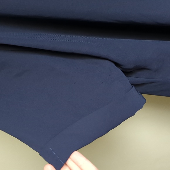 Dark Navy Semi-Sheer Blouse - Circue - 4X - Picture 5 of 5